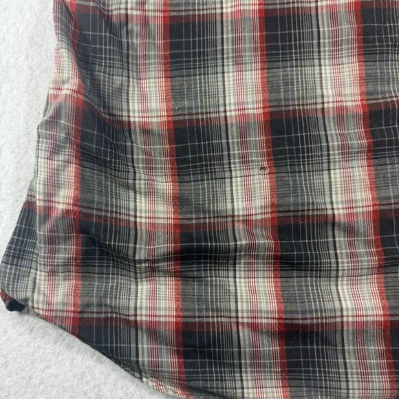 Levi’s Vintage Black Pearl Snap Button Down Regular Fit Medium WITH FLAWS - Picture 3 of 14